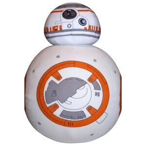 Star Wars BB-8 Plush Pillow Droid Soft Toy Orange White Geek Decor